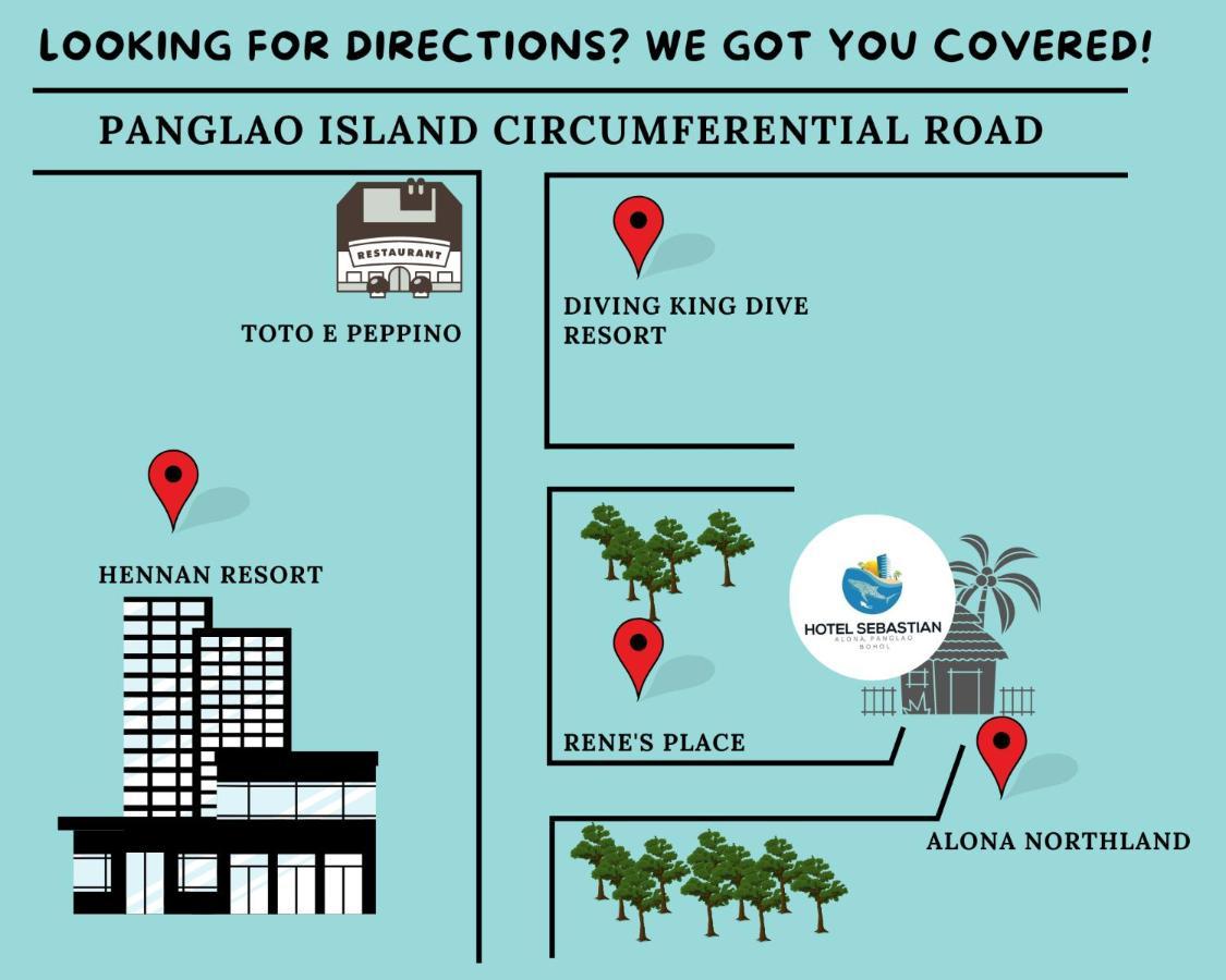 Hotel Sebastian Panglao Bolod  Εξωτερικό φωτογραφία